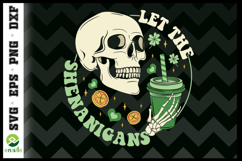 skull-drinking-st-patrick-day