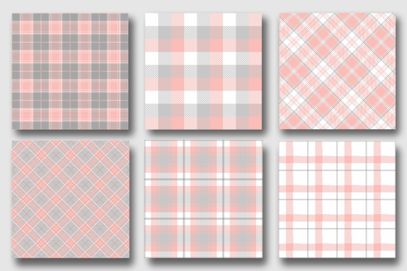 pink-and-grey-plaid-digital-papers