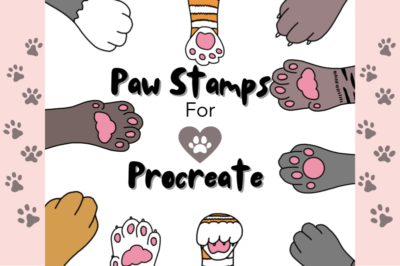 paw-stamps-for-procreate-x-10