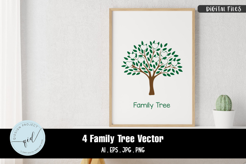 family-tree-vector-4-variations