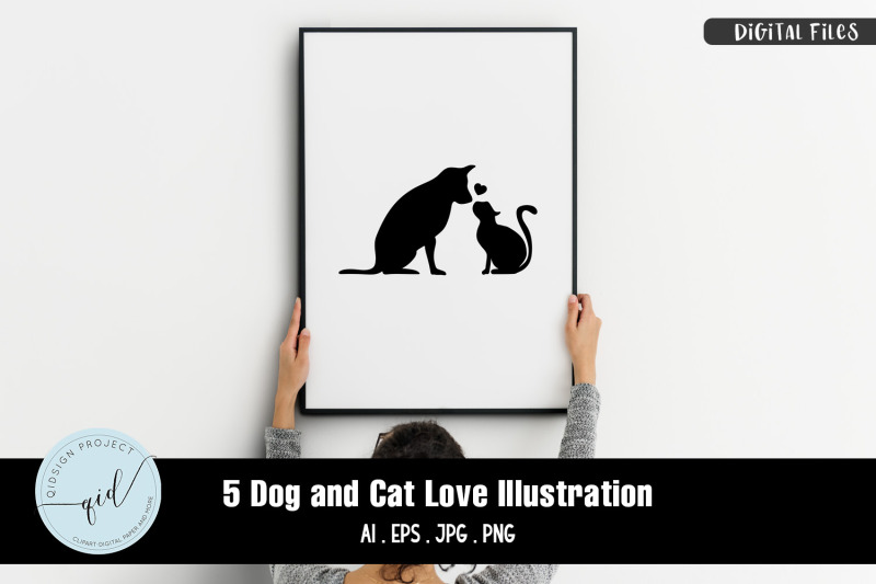 dog-and-cat-love-5-variations