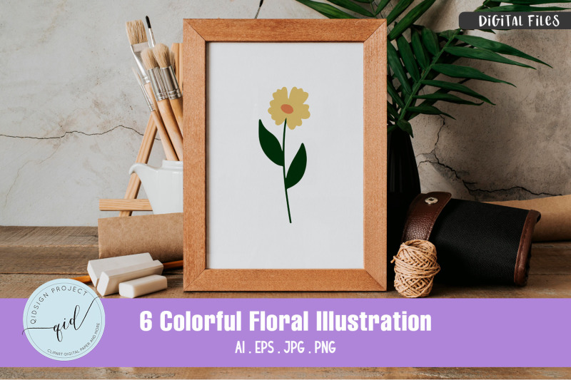 colorful-floral-illustration-6-variations