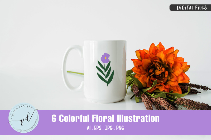 colorful-floral-illustration-6-variations