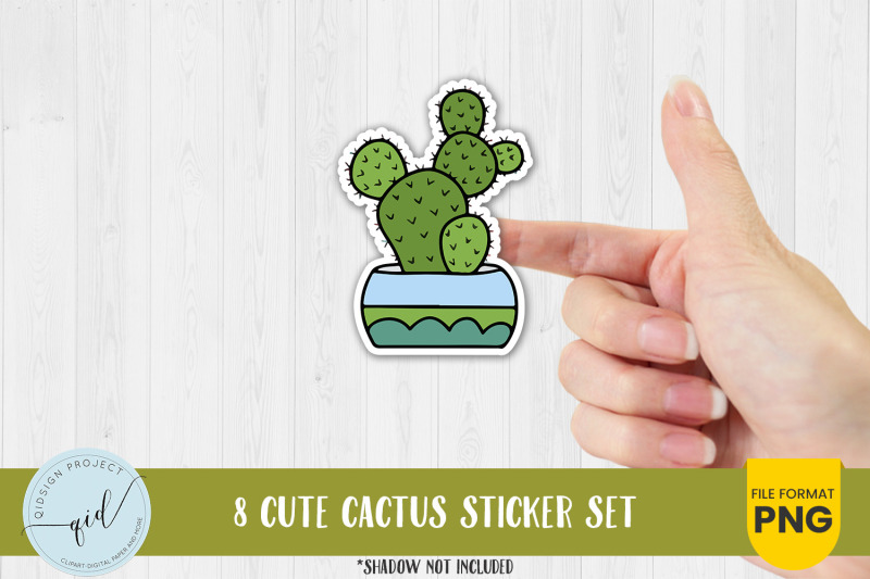cute-cactus-sticker-set-8-variations