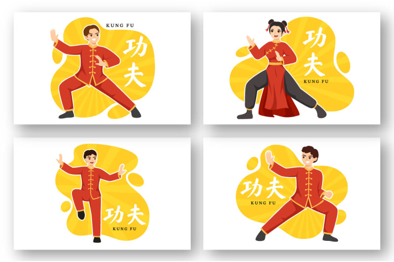 15-kung-fu-chinese-sport-illustration