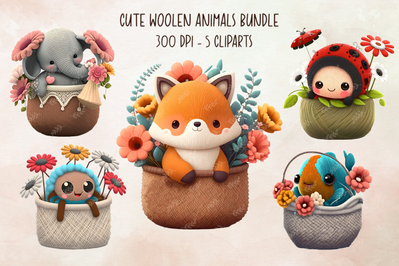 cute-woolen-animals-bundle