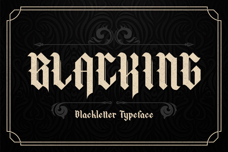 blacking-typeface