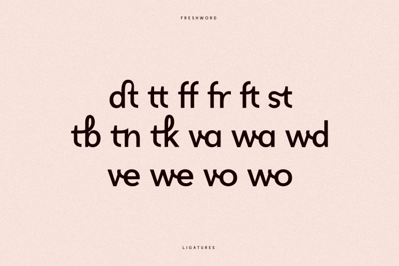 freshwost-typeface