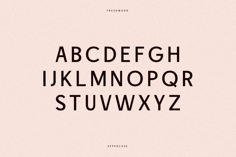 freshwost-typeface