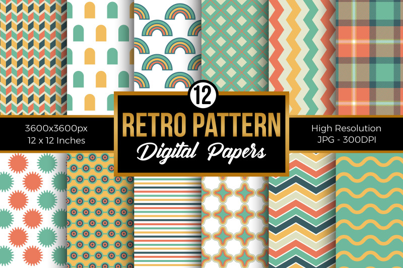 retro-pattern-digital-papers