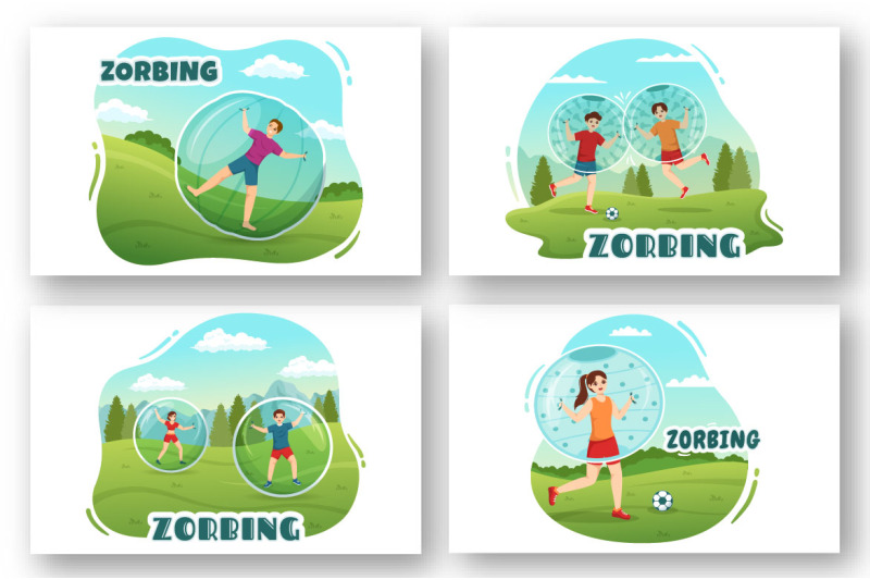 10-zorbing-sport-illustration