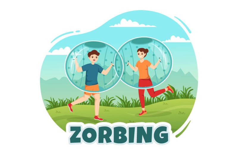 10-zorbing-sport-illustration