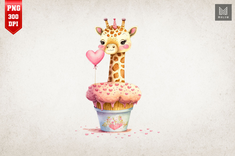 cute-giraffe-loves-cupcake-valentine