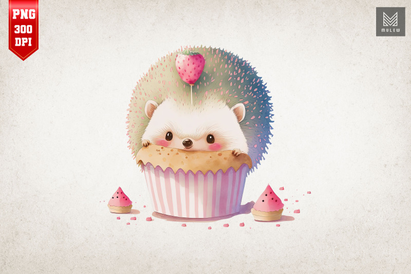 cute-hedgehog-loves-cupcake-valentine-2