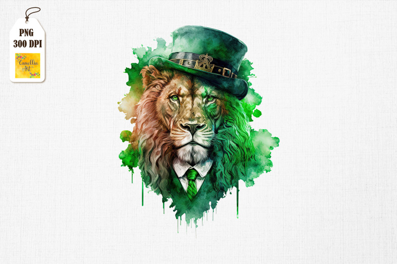 gangster-lion-st-patrick-039-s-day