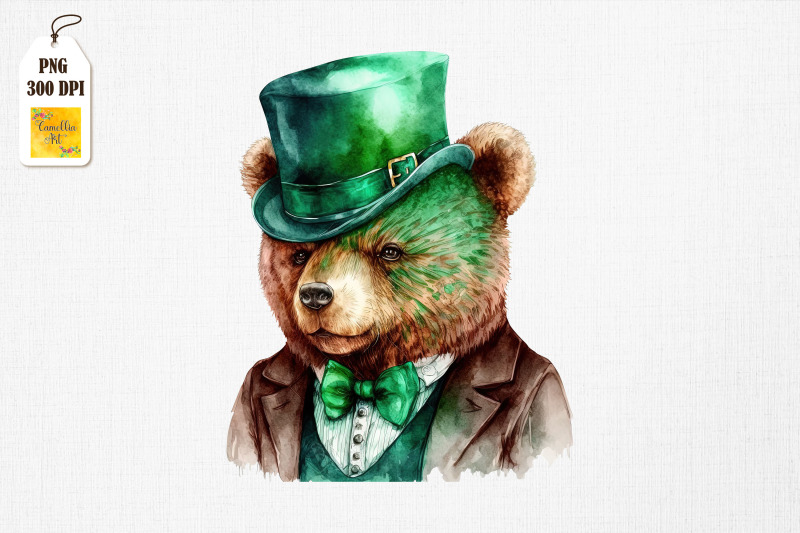 gangster-bear-st-patrick-039-s-day