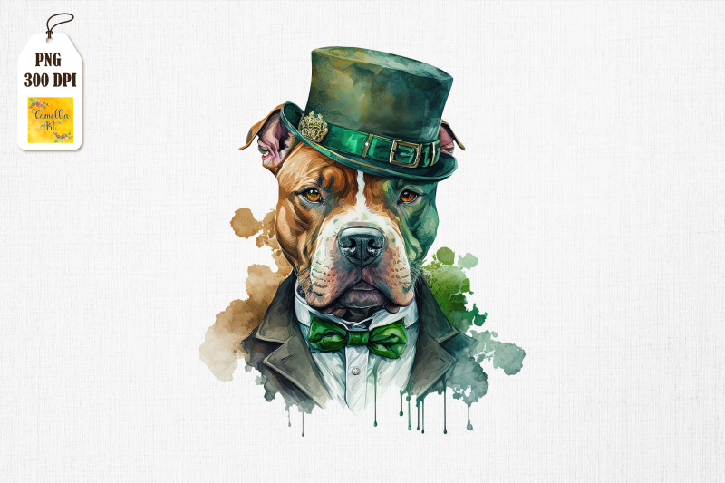 gangster-pitbull-st-patrick-039-s-day