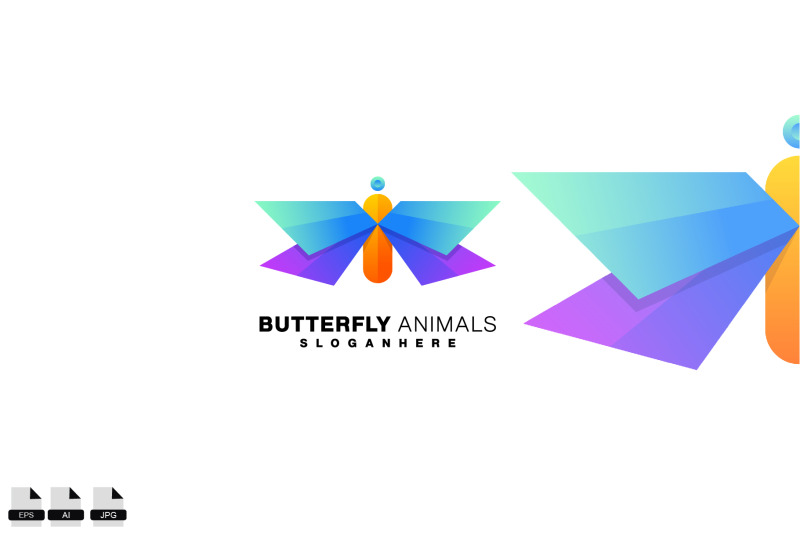 butterfly-colorful-logo-design-gradient-vector