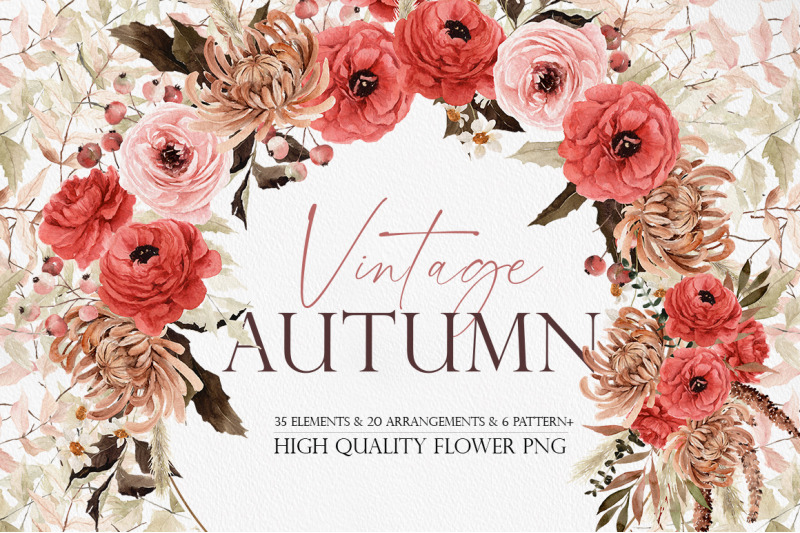 vintage-autumn-floral