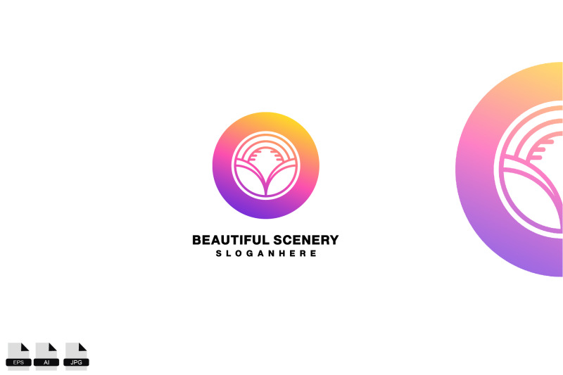 beautiful-scenery-symbol-logo-elegant-coloring-design