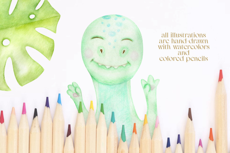 watercolor-dinosaurs-birthday-baby
