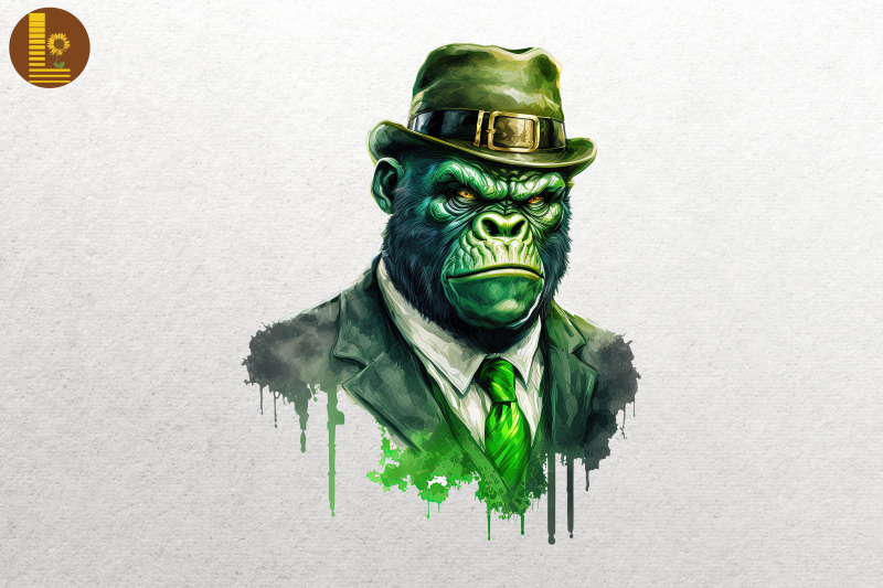 gangster-gorilla-saint-patrick-039-s-day