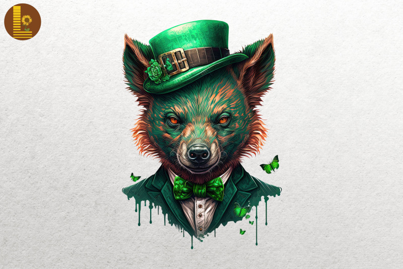 gangster-hyena-saint-patrick-039-s-day