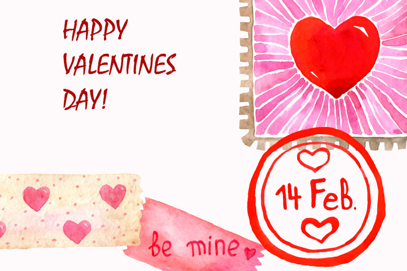 love-mail-stamps-clipart-valentines-day-love-letter-png