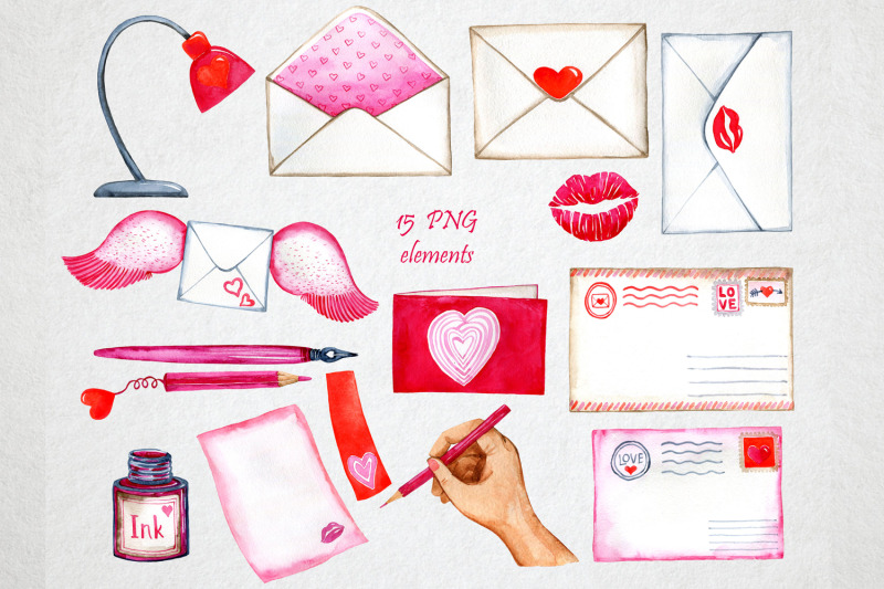 love-letter-clipart-valentines-day-romantic-mail-png