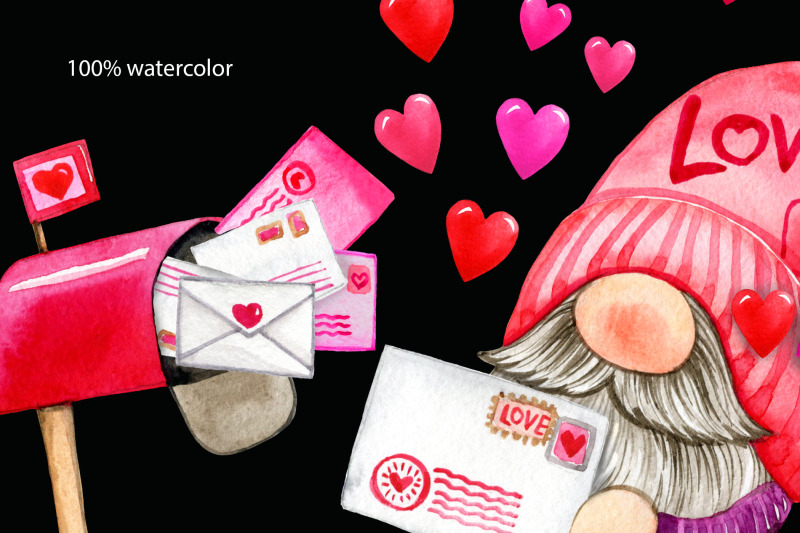 love-gnomes-clipart-valentines-day-cute-gnome-happy-mail