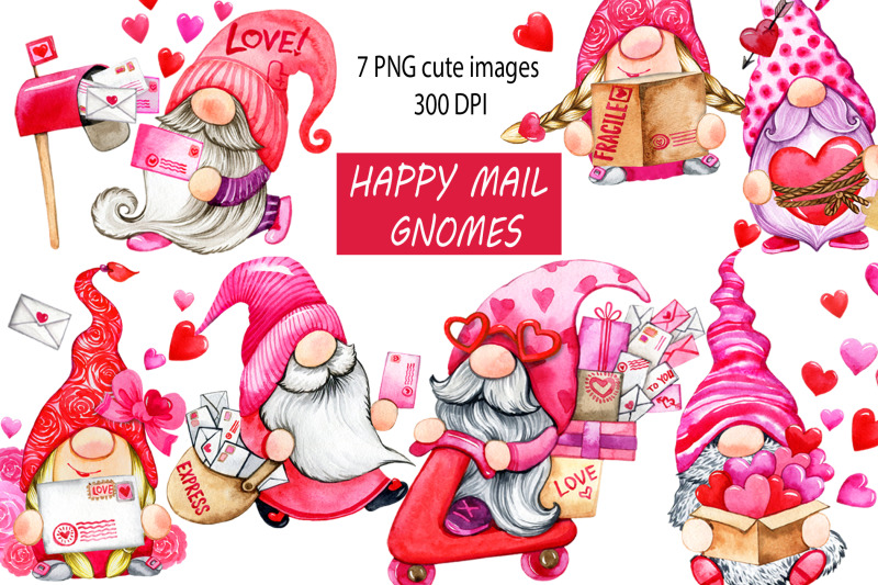 love-gnomes-clipart-valentines-day-cute-gnome-happy-mail