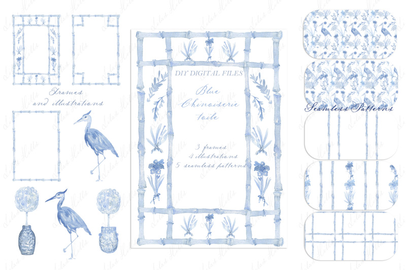 blue-chinoiserie-toile-watercolor