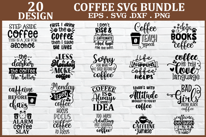 coffee-svg-bundle