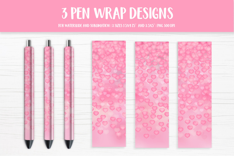 pink-hearts-confetti-epoxy-pen-wrap-sublimation-design