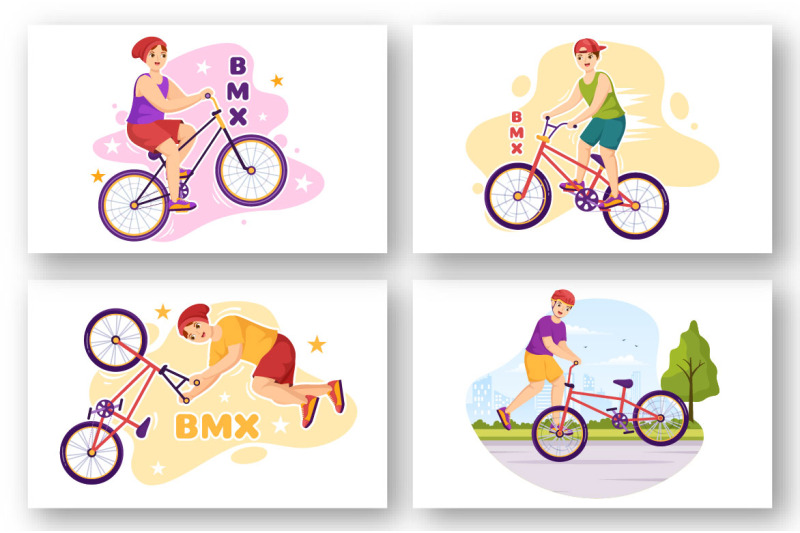 12-bmx-bicycle-sport-illustration