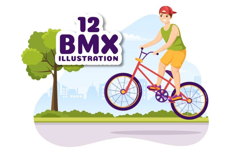 12-bmx-bicycle-sport-illustration