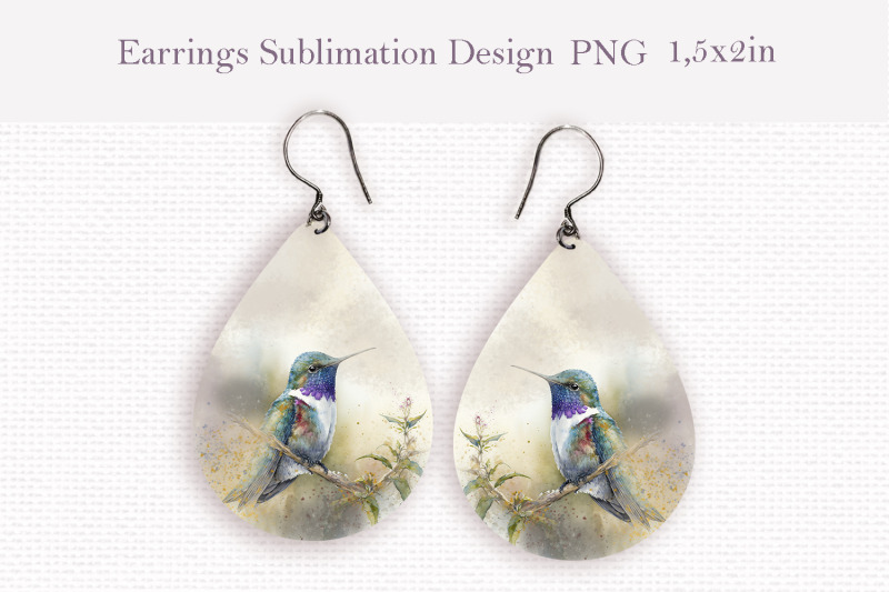 watercolor-hummingbird-teardrop-earrings-sublimation-design-bundle