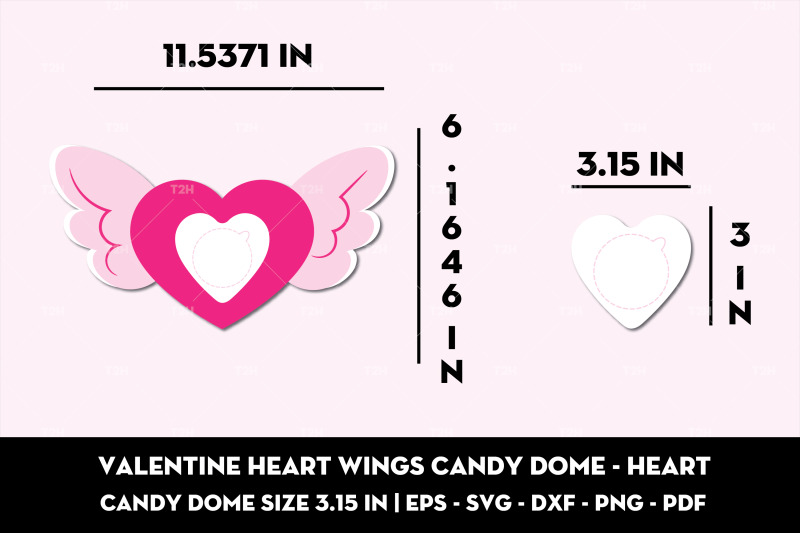 valentine-heart-wings-candy-dome-heart