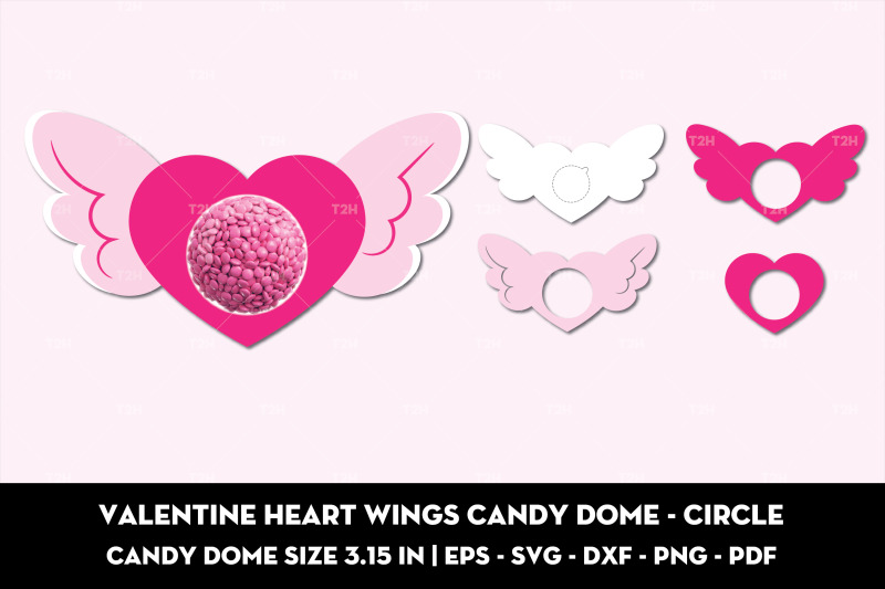 valentine-heart-wings-candy-dome-circle