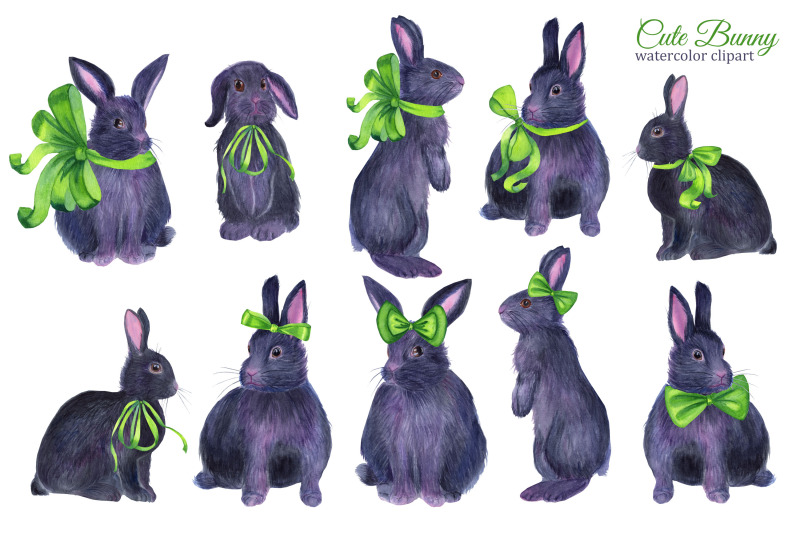 cute-bunnies-watercolor-clipart