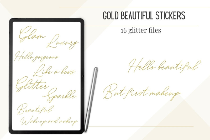 gold-glitter-stickers-for-planners