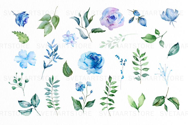 watercolor-blue-floral-clipart