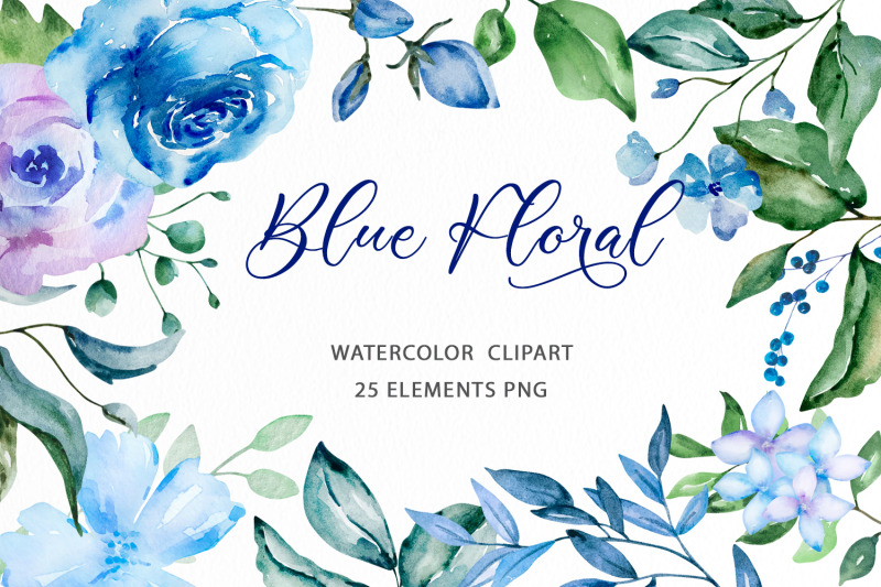 watercolor-blue-floral-clipart