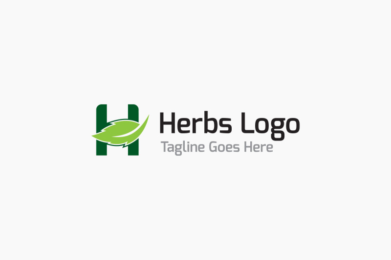 herbs-logo-h-letter-logo