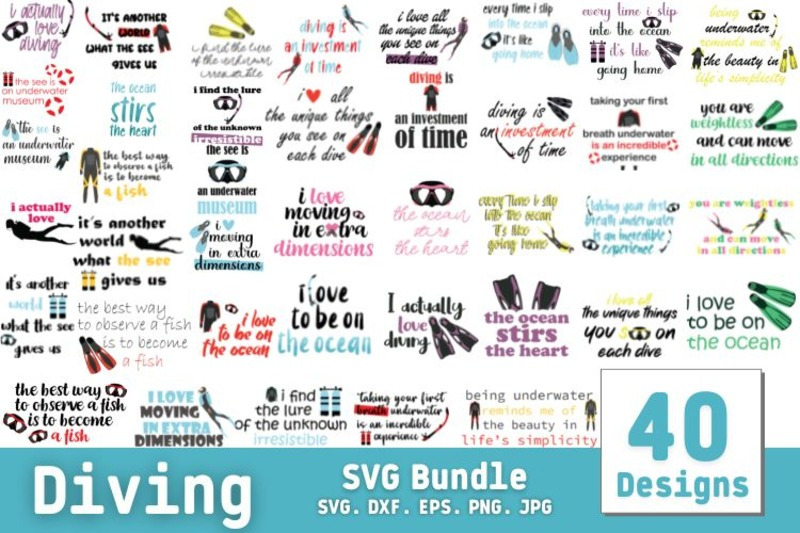 diving-svg-bundle