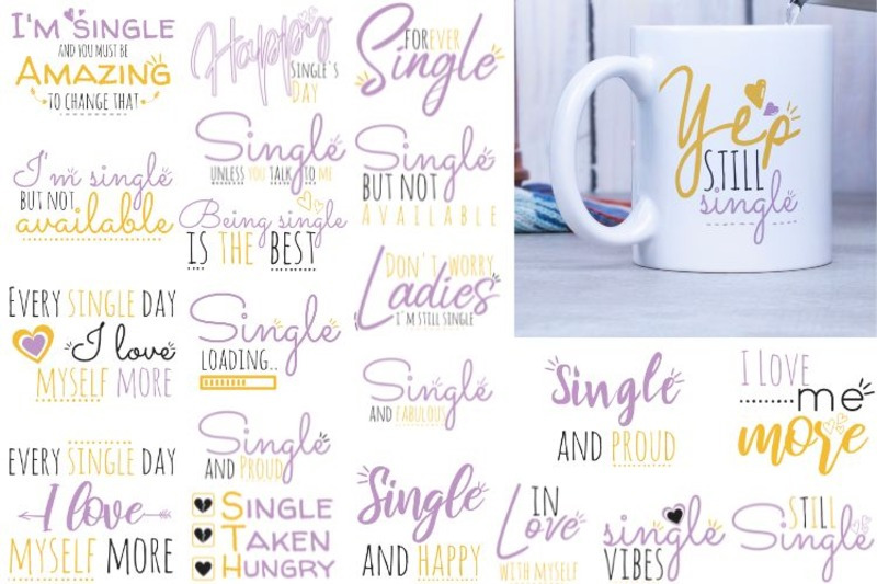 being-single-is-the-best-svg-bundle