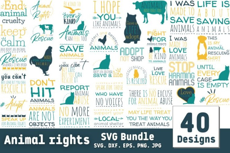 animal-rights-svg-bundle