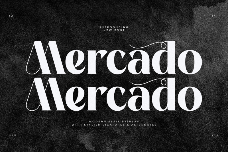 mercado-typeface