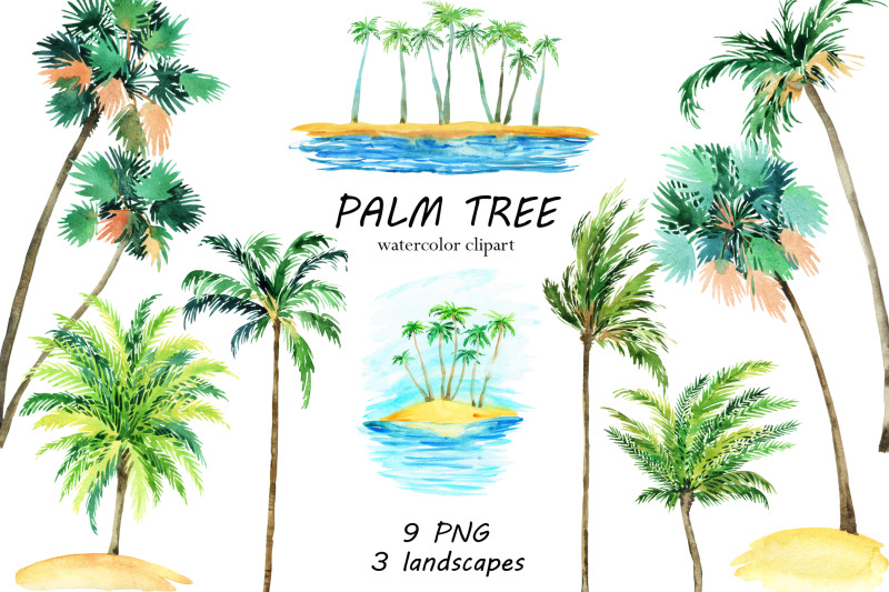 palm-tree-clipart-tropical-beach-scenery-png