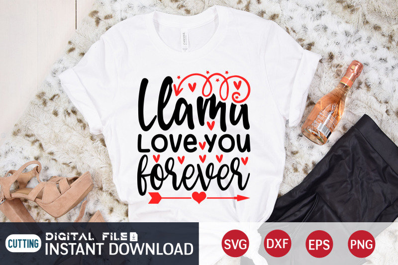 llama-love-you-forever-svg